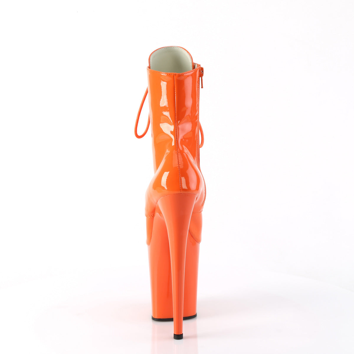 【PLEASER】FLAMINGO-1020 プラットフォームシューズ Orange Pat/Orange【取寄】