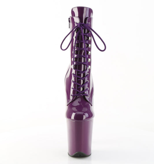 【PLEASER】FLAMINGO-1020 プラットフォームシューズ Purple Pat/Purple【取寄】