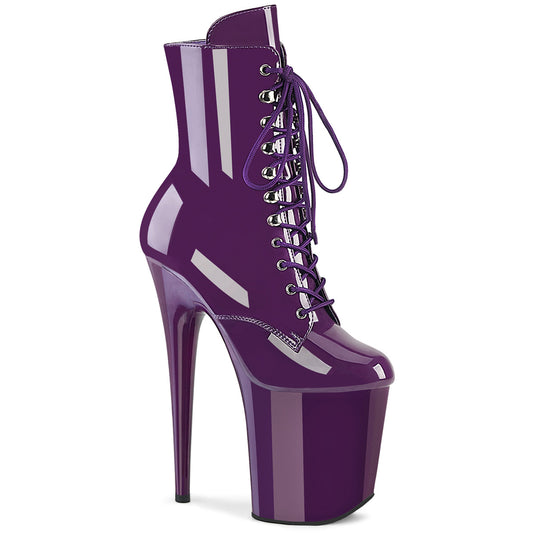 【PLEASER】FLAMINGO-1020 プラットフォームシューズ Purple Pat/Purple【取寄】