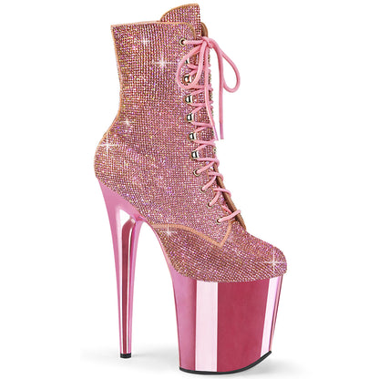 【PLEASER】FLAMINGO-1020CHRS シューズ B. Pink RS/B. Pink Chrome【取寄】