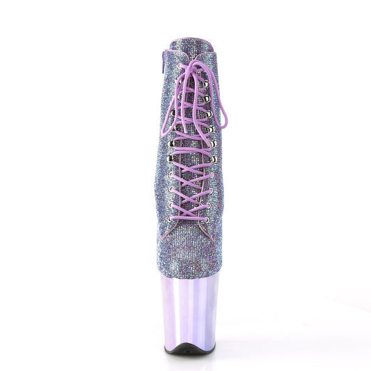 【PLEASER】FLAMINGO-1020CHRS プラットフォームシューズ Lavender Multi RS/Lavender Chrome【取寄】