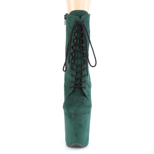 【PLEASER】FLAMINGO-1020FS プラットフォームシューズ Emerald Green F. Suede/Emerald Green F.Suede【取寄】