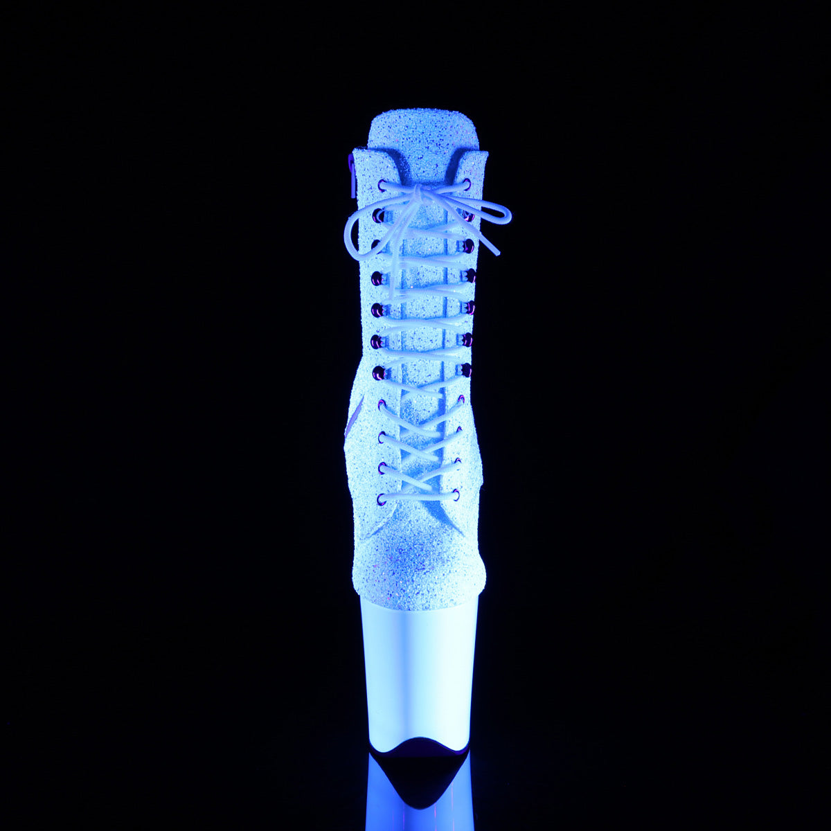 【PLEASER】FLAMINGO-1020LG シューズ Neon Wht Multi Glitter/Neon Wht【取寄】