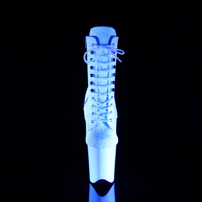 【PLEASER】FLAMINGO-1020LG シューズ Neon Wht Multi Glitter/Neon Wht【取寄】