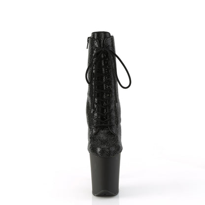 【PLEASER】FLAMINGO-1020RS プラットフォームシューズ Blk RS/Blk Matte【取寄】