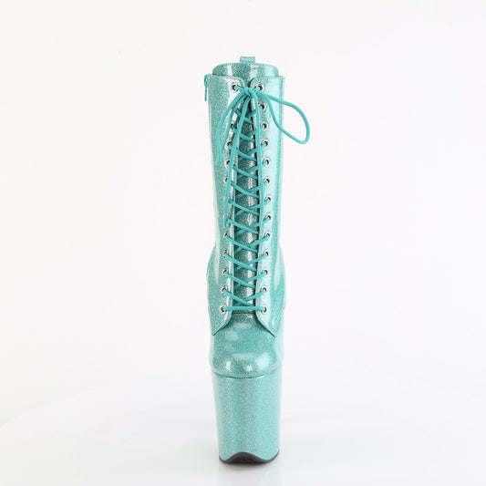【PLEASER】FLAMINGO-1040GP シューズ Aqua Glitter Pat/M【取寄】