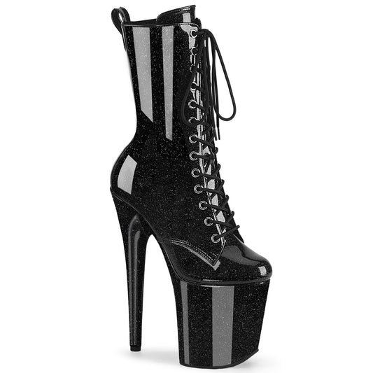【PLEASER】FLAMINGO-1040GP シューズ Blk Glitter Pat/M【取寄】