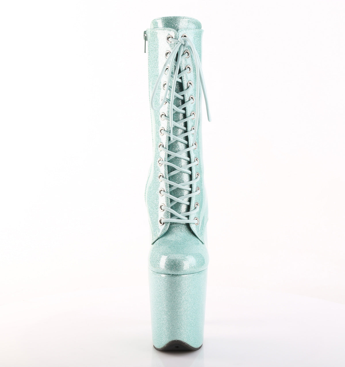 【PLEASER】FLAMINGO-1040GP プラットフォームシューズ Mint Glitter Pat/M【取寄】