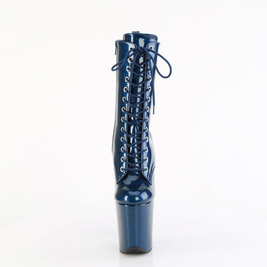 【PLEASER】FLAMINGO-1040GP シューズ Navy Blue Glitter Pat/M【取寄】