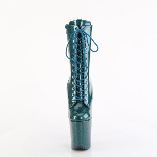 【PLEASER】FLAMINGO-1040GP シューズ Teal Glitter Pat/M【取寄】