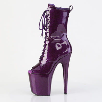【PLEASER】FLAMINGO-1041GP シューズ Purple Glitter Pat/M【取寄】