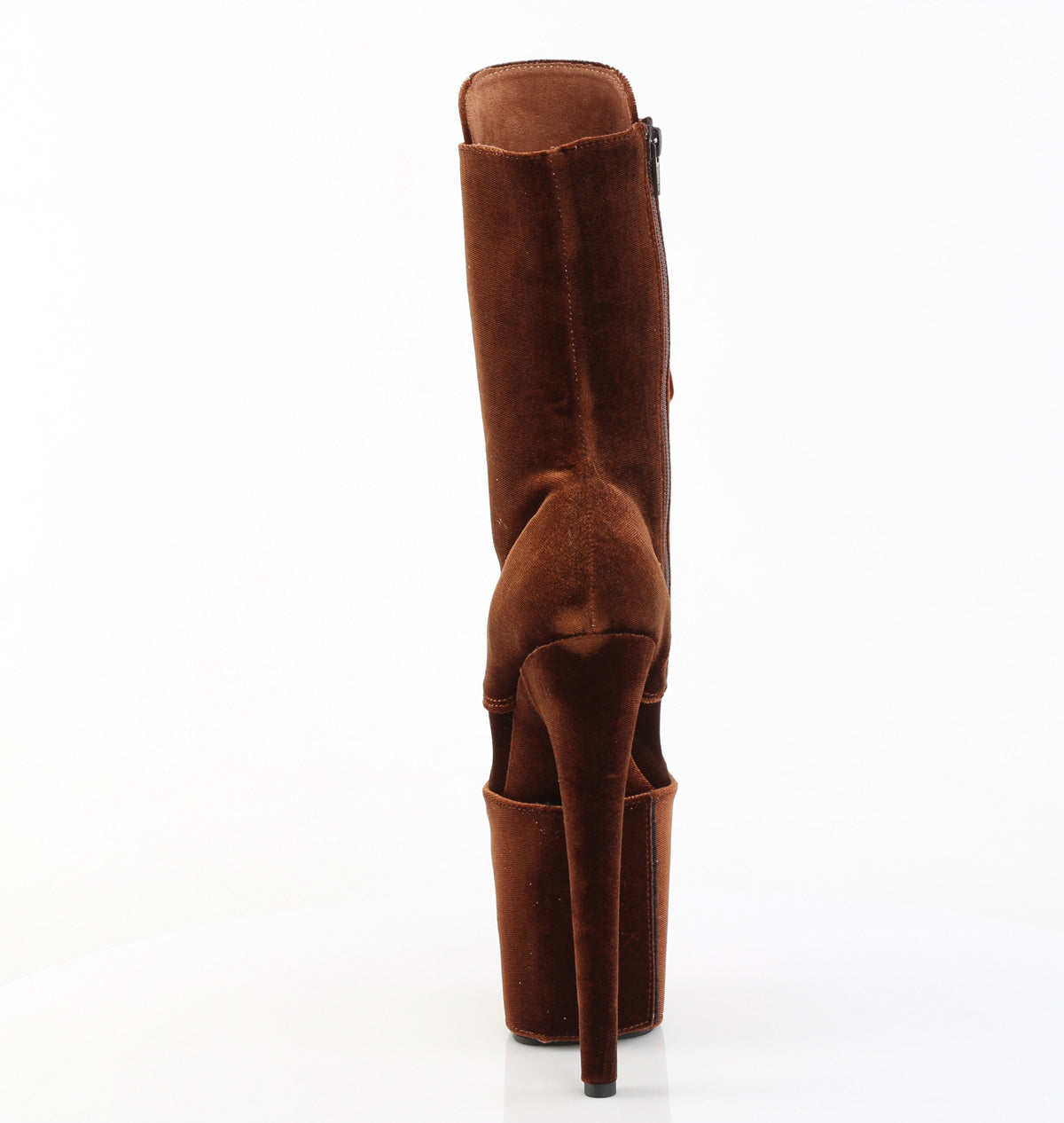 【PLEASER】FLAMINGO-1045VEL プラットフォームシューズ Brown Velvet/M【取寄】