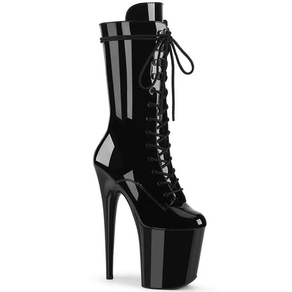 【PLEASER】FLAMINGO-1050 シューズ Blk Pat/Blk【取寄】
