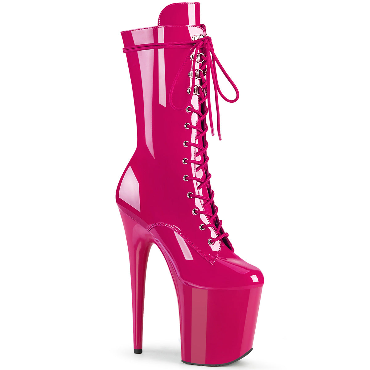 【PLEASER】FLAMINGO-1050 シューズ H. Pink Pat/H. Pink【取寄】