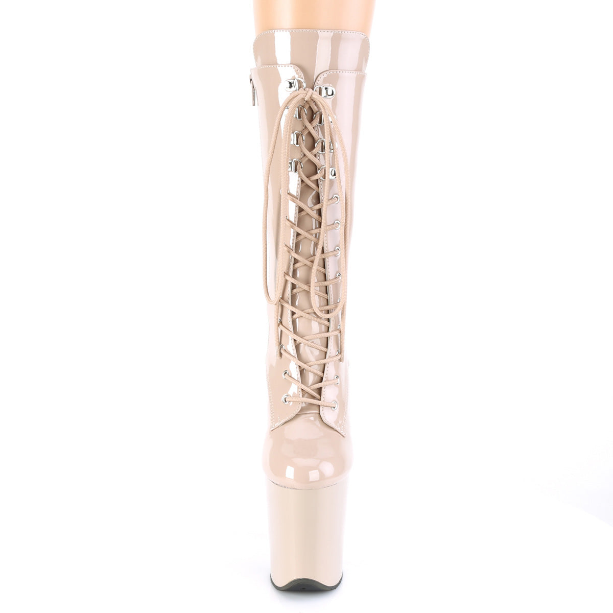 【PLEASER】FLAMINGO-1050 シューズ Nude Pat/Nude【取寄】