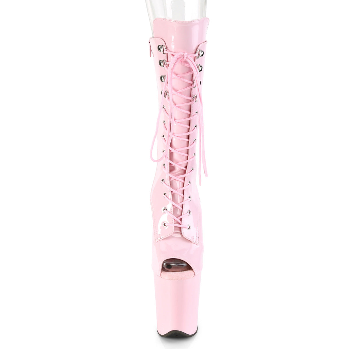 【PLEASER】FLAMINGO-1051 シューズ B. Pink Pat/B. Pink【取寄】