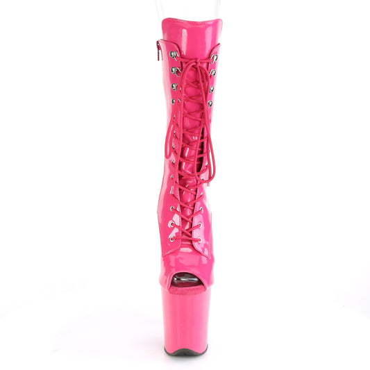 【PLEASER】FLAMINGO-1051 プラットフォームシューズ H. Pink Pat/H. Pink【取寄】
