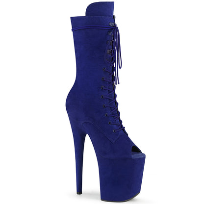 【PLEASER】FLAMINGO-1051FS シューズ Royal Blue Faux Suede/Royal Blue Faux Suede【取寄】