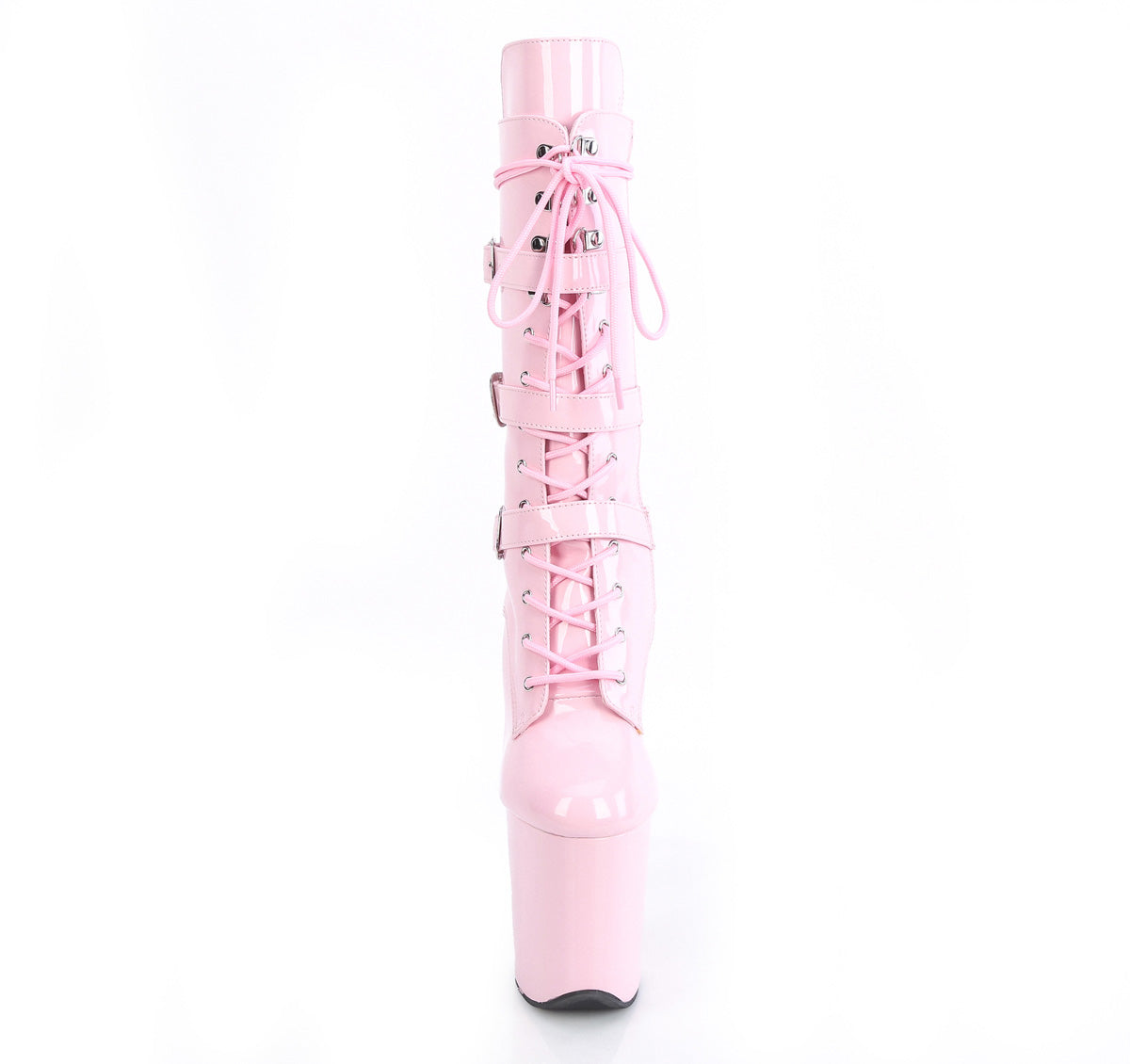【PLEASER】FLAMINGO-1053 シューズ B. Pink Pat/B. Pink【取寄】