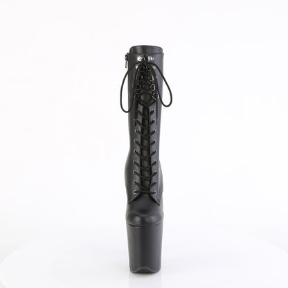 【PLEASER】FLAMINGO-1054 シューズ Blk Faux Leather/Blk Matte【取寄】