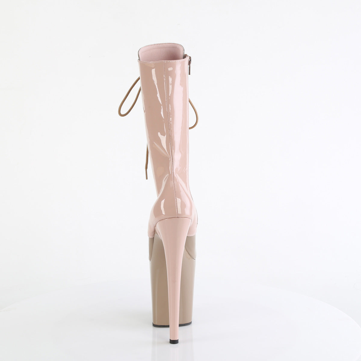 【PLEASER】FLAMINGO-1054DC プラットフォームシューズ Dusty Pink-Sand Pat/Dusty Pink-Sand【取寄】