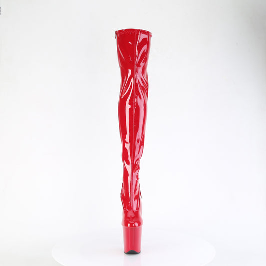【PLEASER】FLAMINGO-3000 プラットフォームシューズ Red Str Pat/Red【取寄】