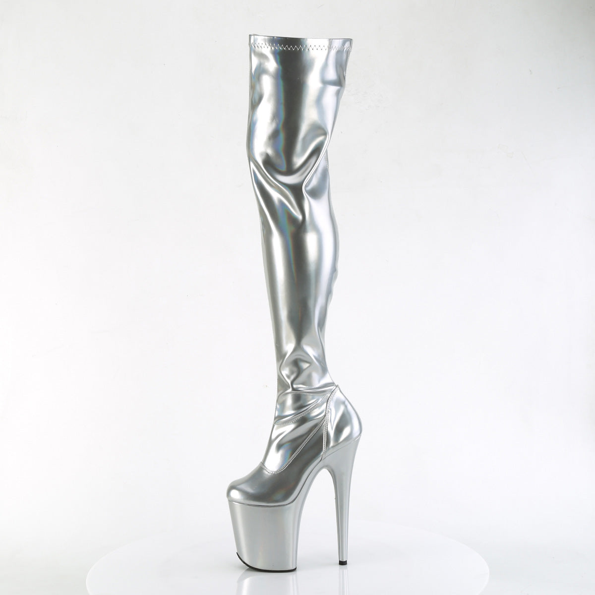 【PLEASER】FLAMINGO-3000HWR シューズ Slv Str. Holo/Slv Holo【取寄】