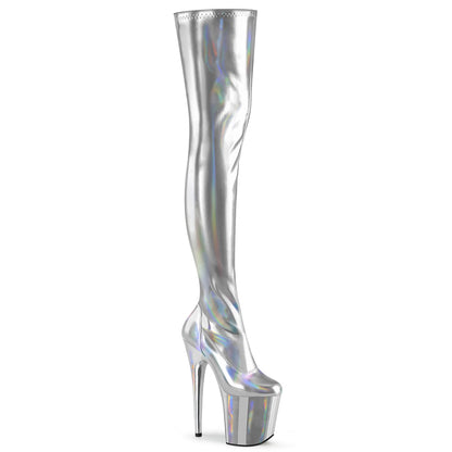 【PLEASER】FLAMINGO-3000HWR シューズ Slv Str. Holo/Slv Holo【取寄】