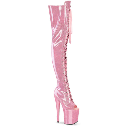 【PLEASER】FLAMINGO-3021GP シューズ B. Pink Glitter Pat/M【取寄】