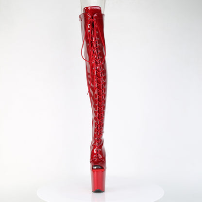 【PLEASER】FLAMINGO-3021GP シューズ Red Glitter Pat/M【取寄】