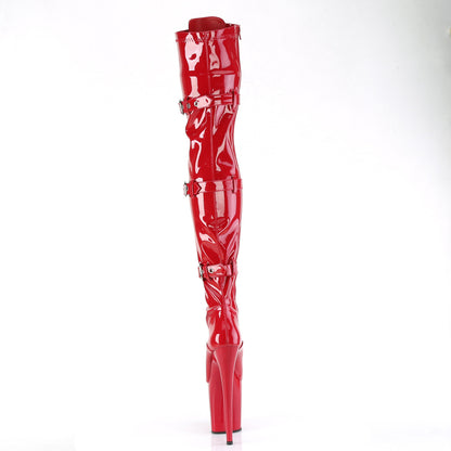 【PLEASER】FLAMINGO-3028 プラットフォームシューズ Red Str. Pat/Red【取寄】