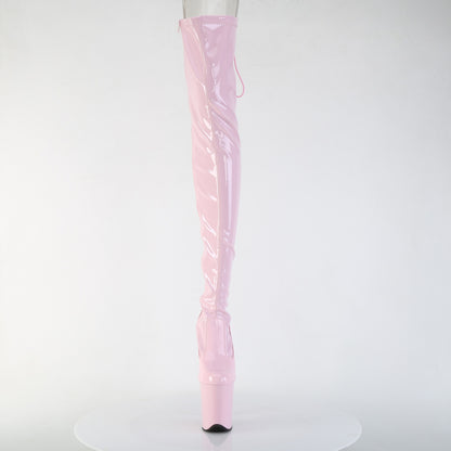 【PLEASER】FLAMINGO-3850 シューズ B. Pink Str. Pat/B. Pink【取寄】
