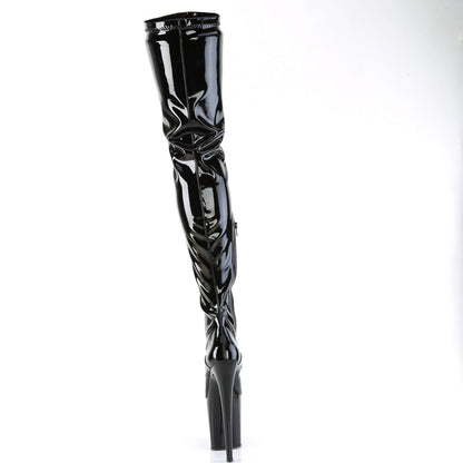 【PLEASER】FLAMINGO-4000 シューズ Blk Str. Pat/Blk【取寄】