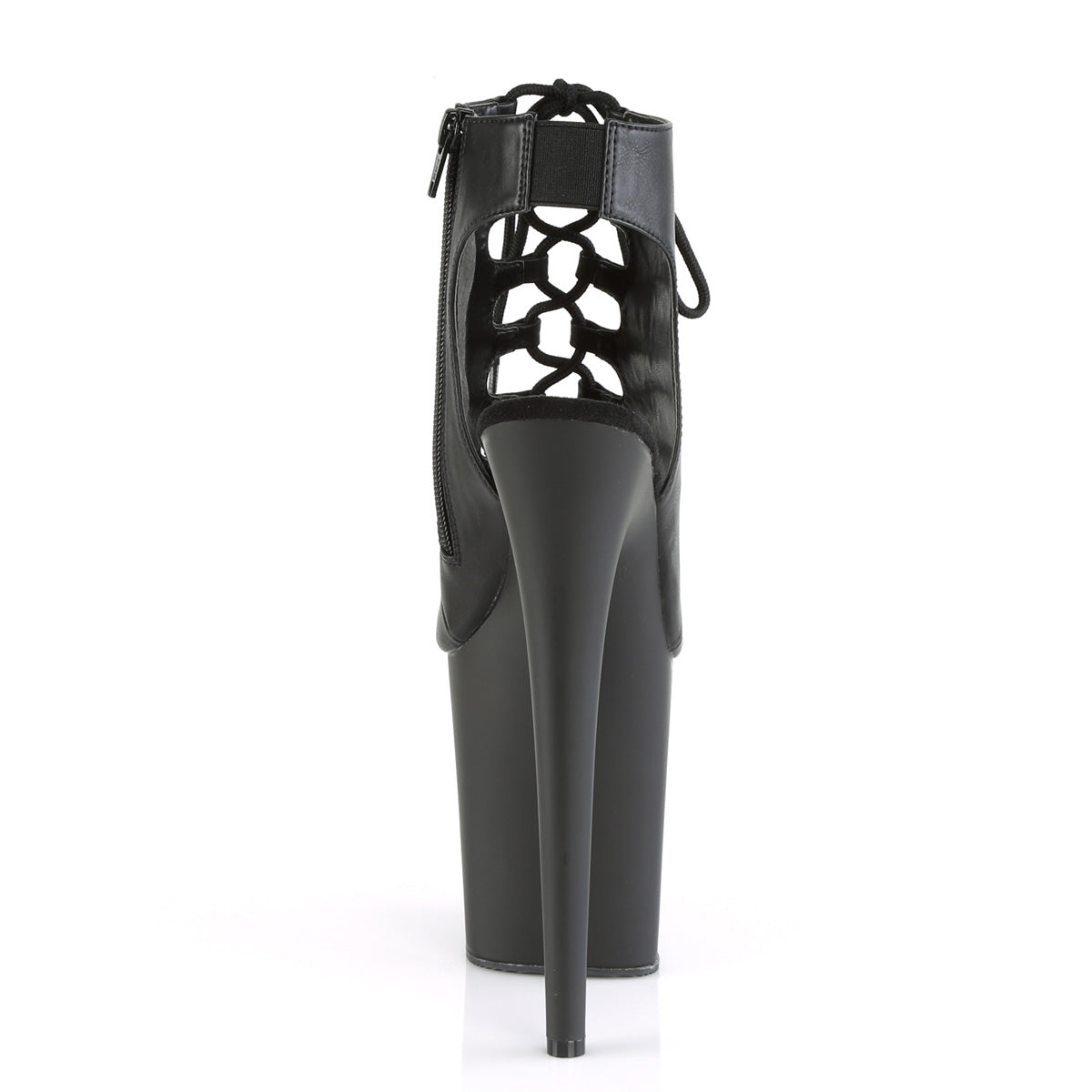 【PLEASER】FLAMINGO-800-20 シューズ Blk Faux Leather/Blk Matte【取寄】