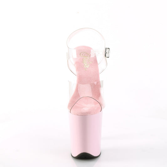 【PLEASER】FLAMINGO-808 プラットフォームシューズ Clr/B. Pink【取寄】
