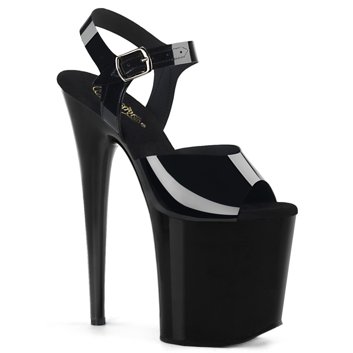 【PLEASER】FLAMINGO-808N シューズ Blk (Jelly-Like) TPU/Blk【取寄】