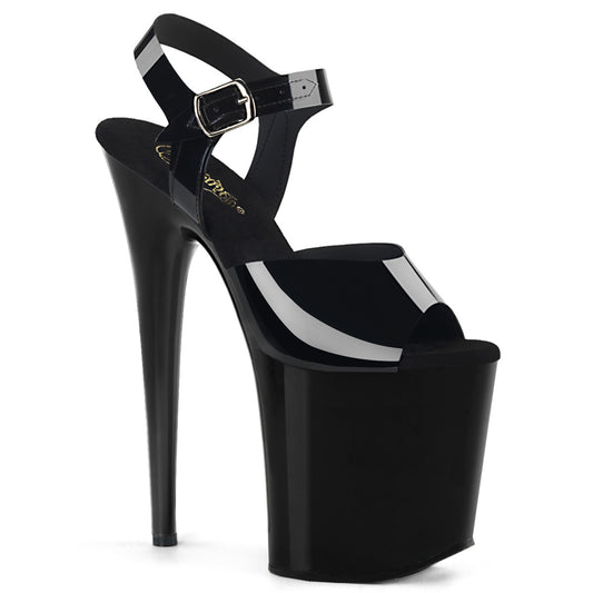 【PLEASER】FLAMINGO-808N シューズ Blk (Jelly-Like) TPU/Blk【取寄】