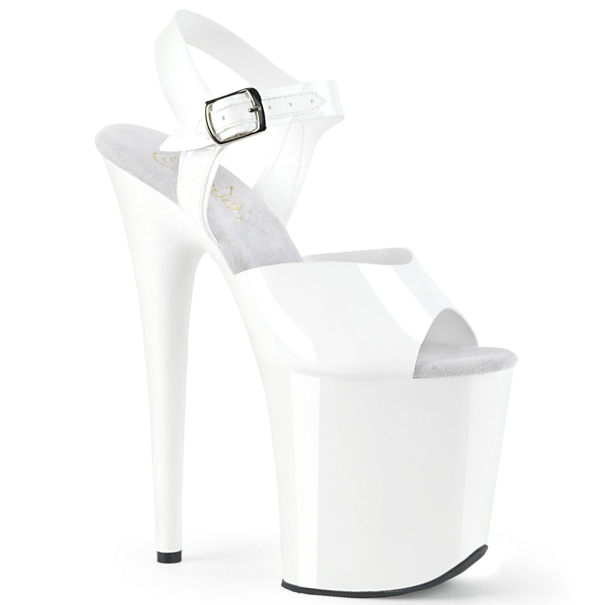【PLEASER】FLAMINGO-808N シューズ Wht (Jelly-Like) TPU/Wht【取寄】