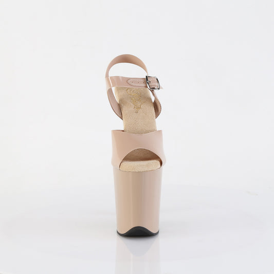 【PLEASER】FLAMINGO-808N プラットフォームシューズ Cream (Jelly-Like) TPU/Cream【取寄】