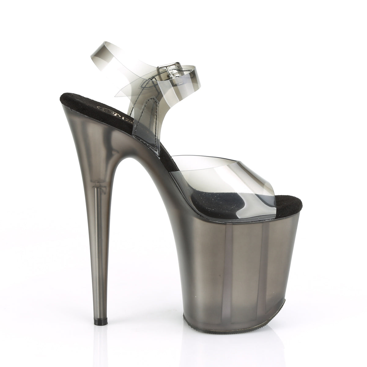 【PLEASER】FLAMINGO-808N-T プラットフォームシューズ Blk Gradient TPU/Smoke Tinted【取寄】