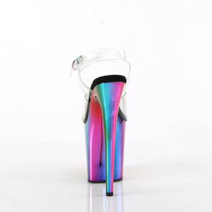 【PLEASER】FLAMINGO-808RC シューズ Clr/Rainbow Chrome【取寄】