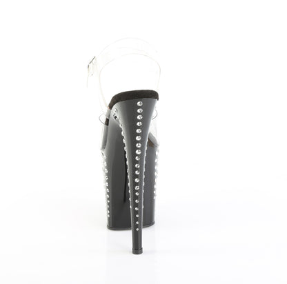 【PLEASER】FLAMINGO-808TDRS シューズ Clr/Blk-Slv RS【取寄】
