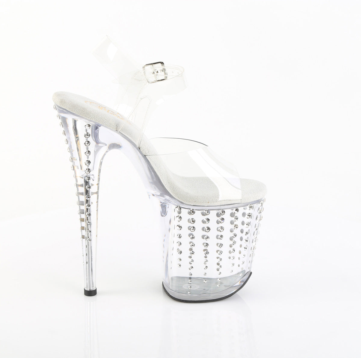【PLEASER】FLAMINGO-808TDRS シューズ Clr/Clr-Slv RS【取寄】