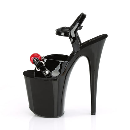 【PLEASER】FLAMINGO-809GB シューズ Blk Pat/Blk【取寄】