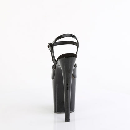 【PLEASER】FLAMINGO-809GP シューズ Blk Glitter Pat/M【取寄】