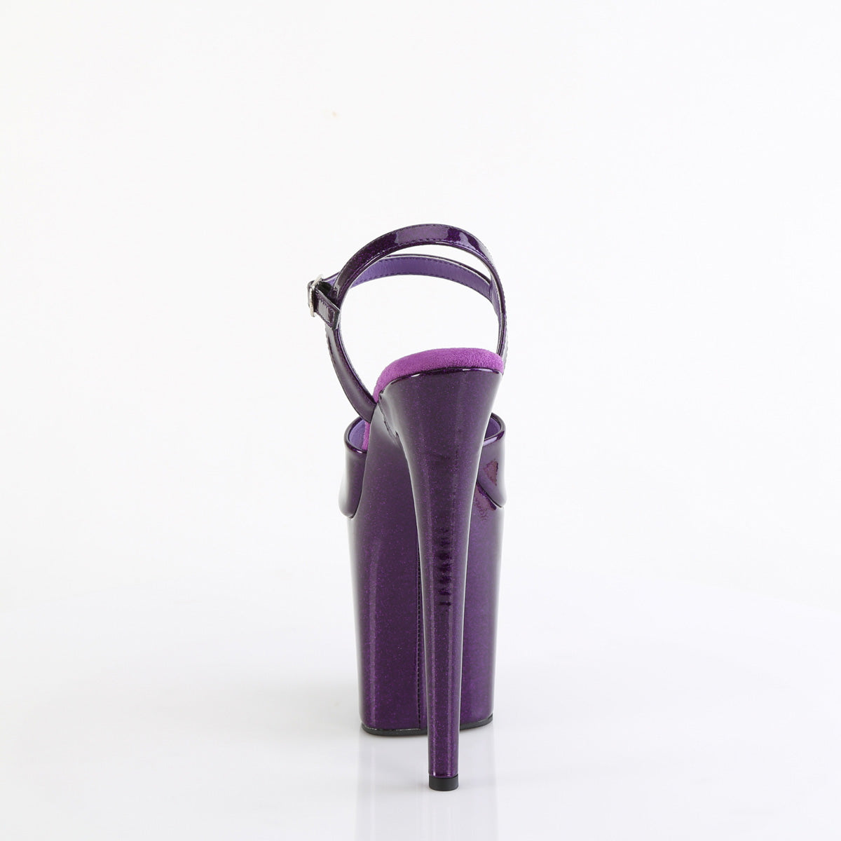【PLEASER】FLAMINGO-809GP シューズ Purple Glitter Pat/M【取寄】