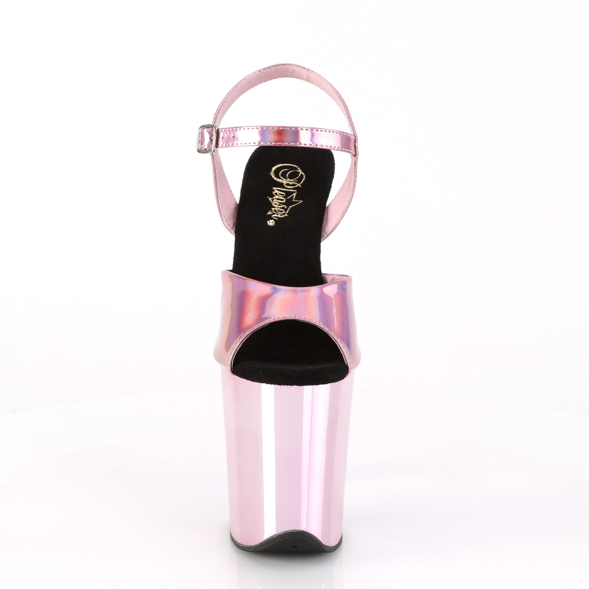 【PLEASER】FLAMINGO-809HG シューズ B. Pink Hologram/B. Pink Chrome【取寄】
