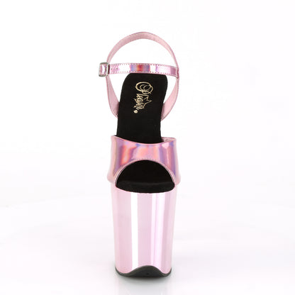 【PLEASER】FLAMINGO-809HG シューズ B. Pink Hologram/B. Pink Chrome【取寄】