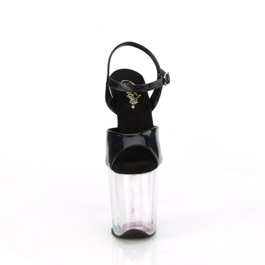 【PLEASER】FLAMINGO-809HT シューズ Blk Holo Pat/Holo Tinted【取寄】