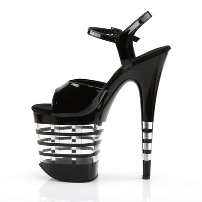 【PLEASER】FLAMINGO-809LN シューズ Blk Pat/Blk【取寄】